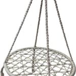 Funfit Garden Huśtawka Bocianie Gniazdo Kremowa 100X81 Cm