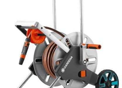 Gardena Wózek na wąż CleverRoll M Easy Metal – zestaw (18547-20)