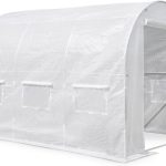 GardenPoint Namiot foliowy metalowy 2,5x4m biały GAP009