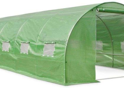 GardenPoint Tunel foliowy z metalowym stelażem 3x8m GAP038