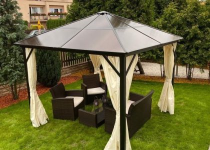 Gazebo Altana Ogrodowa Aluminiowa 3x3m (DA005S)