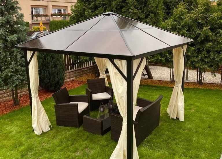 Gazebo Altana Ogrodowa Aluminiowa 3x3m (DA005S)