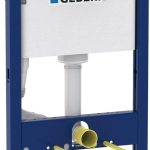 Geberit do WC UNIFIX DELTA CHROM szer. 50 x wys. 112 – 132 x gł. 12 cm 4025416167556