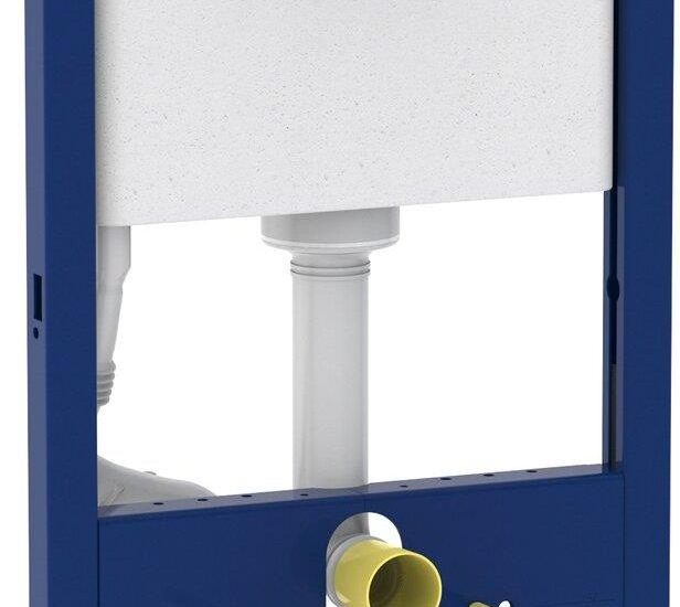 Geberit do WC UNIFIX DELTA CHROM szer. 50 x wys. 112 – 132 x gł. 12 cm 4025416167556