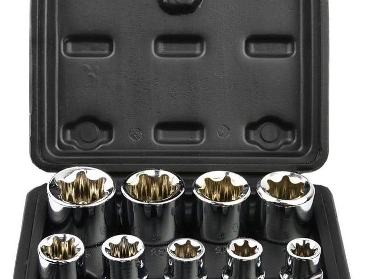 Geko Zestaw Nasadek Torx Wewnetrzny E4 E24 Torxy 14Szt. G13566