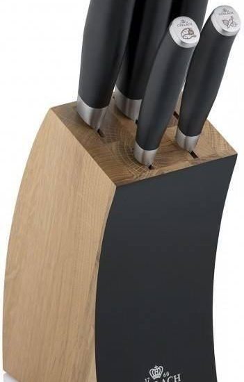 Gerlach Zestaw noży w bloku DECO BLACK 991A