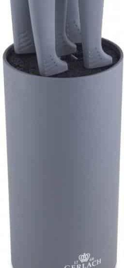 Gerlach Zestaw Noży W Bloku Smart Grey