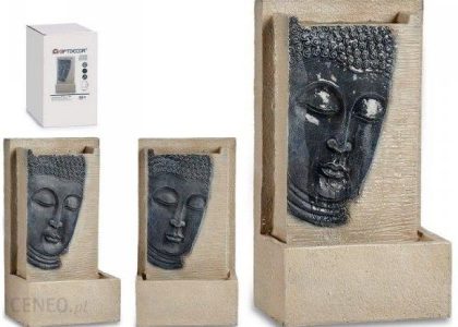 Gift Decor Fontána Budda Brązowy Szary Żywica 16×48 26,5 Cm 6356113
