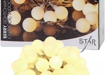 Girlanda Led Kule Lampki Ogrodowe Łańcuch 50X