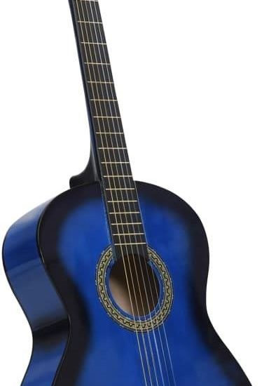 Gitara klasyczna dla początkujących, 4/4, 39″, drewno lipowe