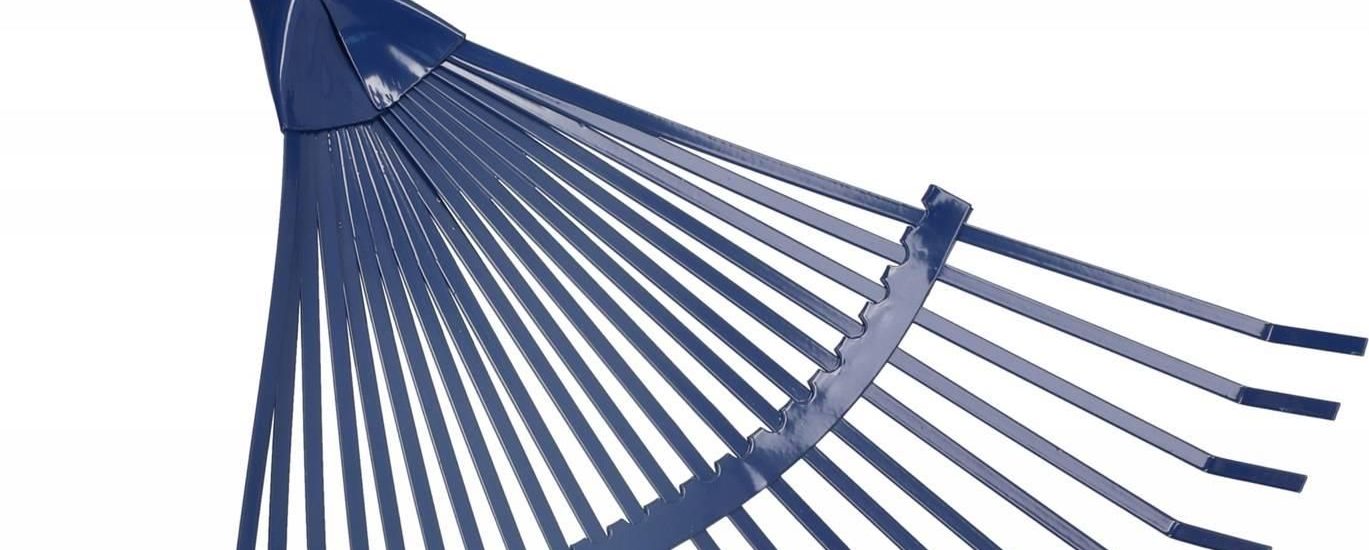GRABIE GRABKI WACHLARZOWE Z TAŚMY METALOWEJ Z TRZONEM 180 CM
