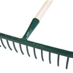 Grabie Metalowe Szer. 42Cm Z Trzonkiem Drewnianym 130Cm