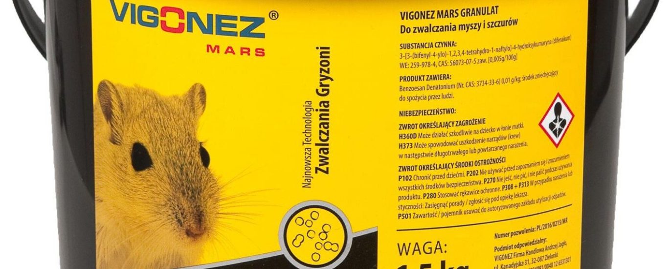 Granulat Do Zwalczania Myszy I Szczurów 1,5Kg
