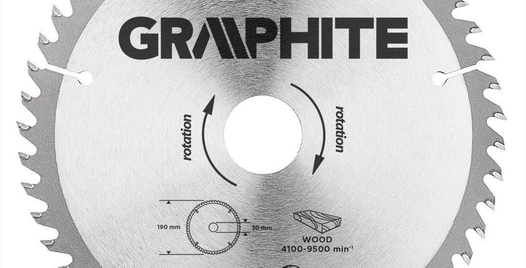 Graphite Tarcza do pilarki, widiowa, 190 x 30 mm, 50 zębów TOP57H672