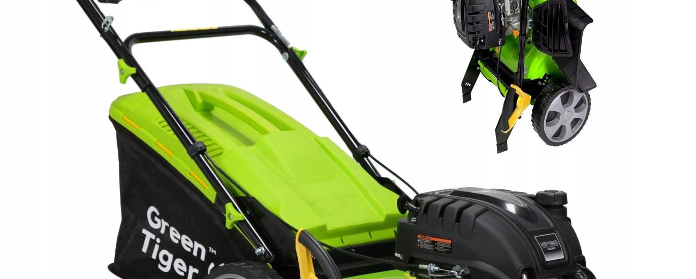 Green Tiger Kosiarka Spalinowa Jedyna Stojąca Pionowo Napęd