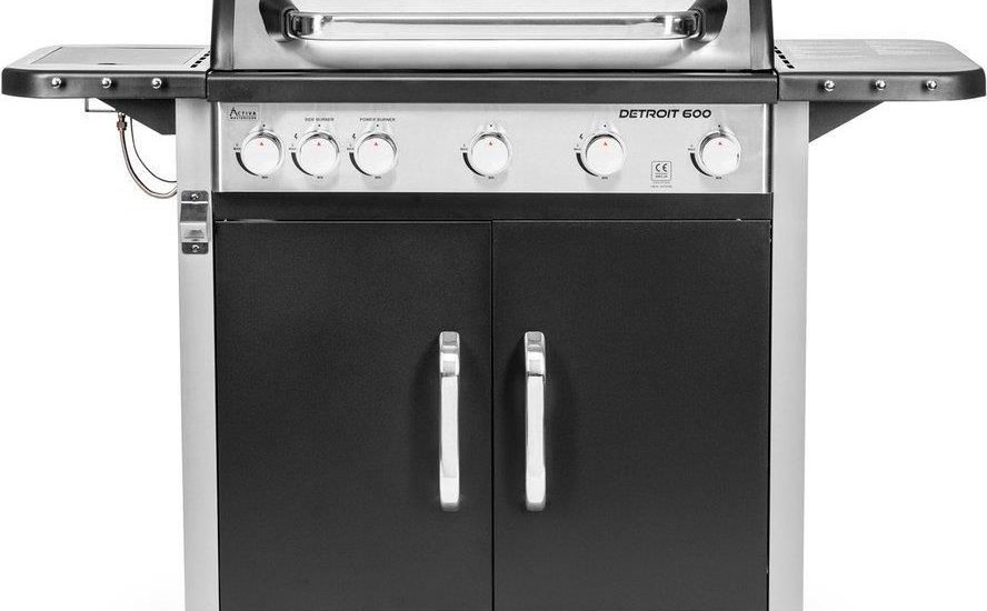 Grill Gazowy Detroit 600 +1 15,5Kw + 3,2Kw 12616