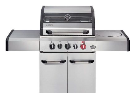 Grill gazowy Enders Kansas II PRO 3 SIK Turbo z palnikiem rożna infrared (871333)