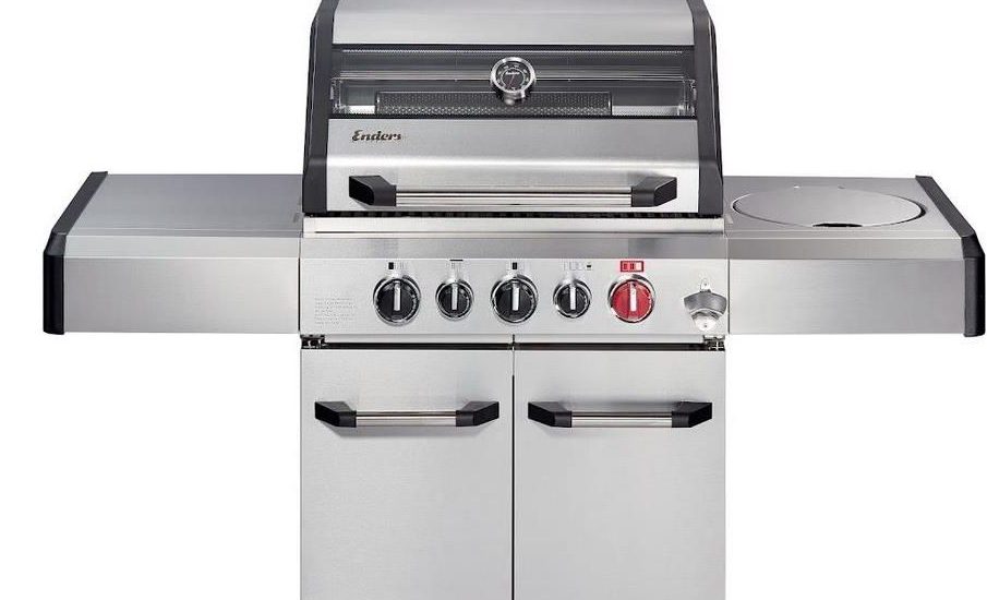 Grill gazowy Enders Kansas II PRO 3 SIK Turbo z palnikiem rożna infrared (871333)