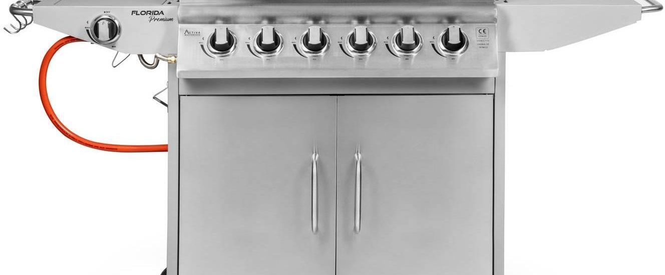 Grill Gazowy Florida Iii 6+1 Premium 15,0 + 3,2Kw – 19786Gs