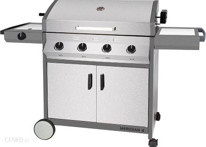 Grill Gazowy Stacjonarny Meridian 4 Ze Stali Nierdzewnej