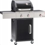 Grill Gazowy Triton 2.1 Pts Z Kuchenką Boczną Czarny 12913