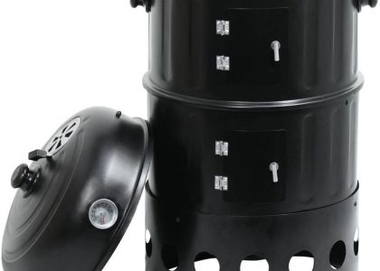 Grill Z Wędzarnią Na Węgiel Drzewny Cattara Pisa 40cm