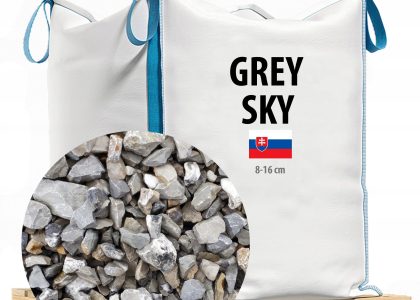 Grys Ozdobny Ogrodowy Kamień Grey Sky 8-16Mm Tona