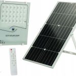 Halogen 150W Lampa Solarna Kamera WiFi SOLAR 40W
