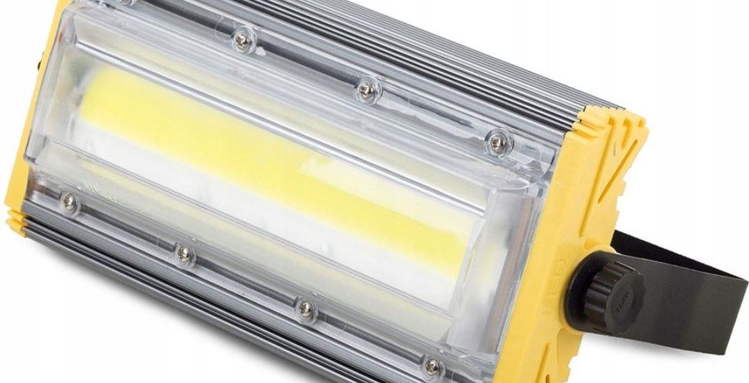 Halogen Lampa Naświetlacz Led Cob 50W Liniowy