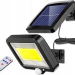 Halogen Lampa solarna 100Led czujka ruchu zmierzch