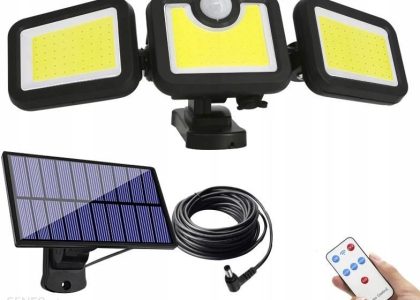 Halogen Lampa Solarna Uliczna Solar 171 Led Cob