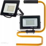 Halogen Naświetlacz Led 50W Cw Slim + Stojak Statyw