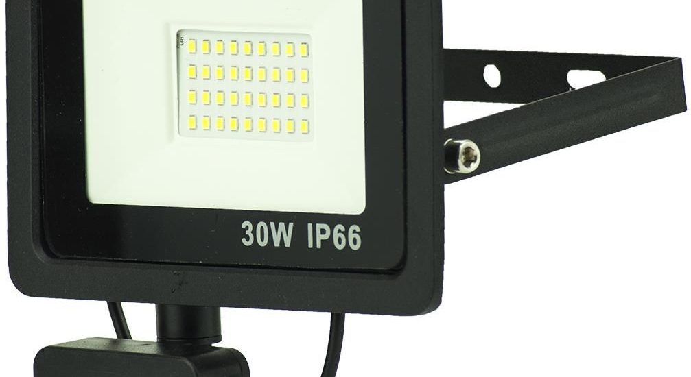 Halogen Naświetlacz Led Smd 30W Z Czujnikiem Ruchu