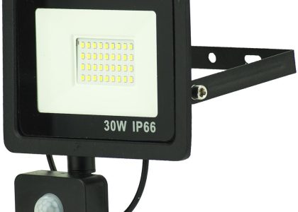 Halogen Naświetlacz Led Smd 30W Z Czujnikiem Ruchu