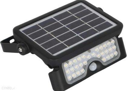 Halogen Solarny Z Czujnikierm Ruchu Solar Led Mhc5W 4000K Ip65 Zewnętrzny