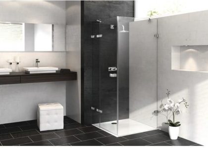 Huppe Enjoy Pure 80×90 Chrom 4T0102092322+4T16040920322