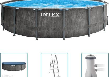 Intex Basen Greywood Prism Frame Premium 457X122cm