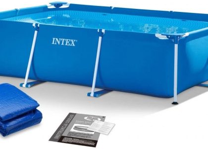 Intex Basen Ogrodowy Stelażowy 300×200 75cm Zestaw 28272