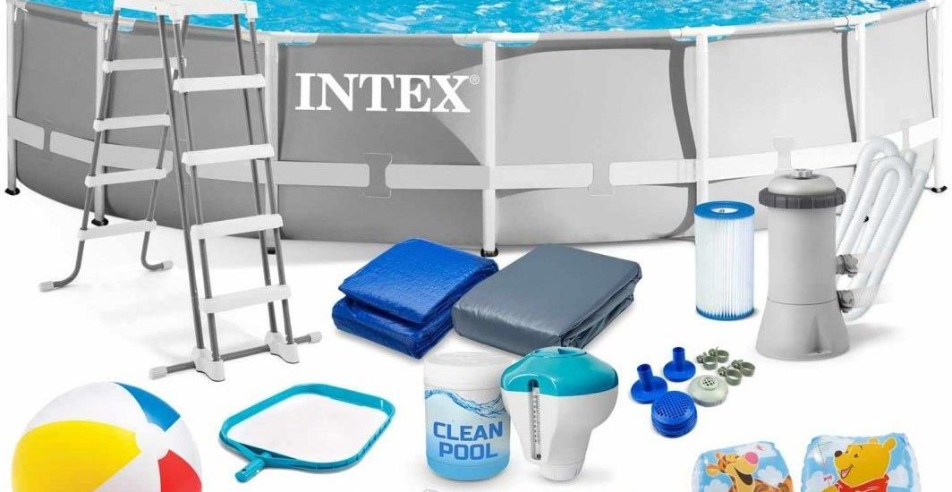 Intex Basen Ogrodowy Stelażowy 457x107cm 26724