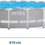 Intex Basen Ogrodowy Stelażowy 610x132cm Zestaw 21W1 26756