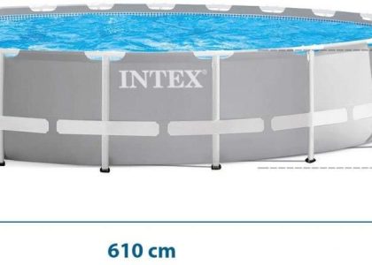 Intex Basen Ogrodowy Stelażowy 610x132cm Zestaw 21W1 26756