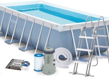 Intex Basen ogrodowy stelażowy Prism Frame 400x200x100cm 26788