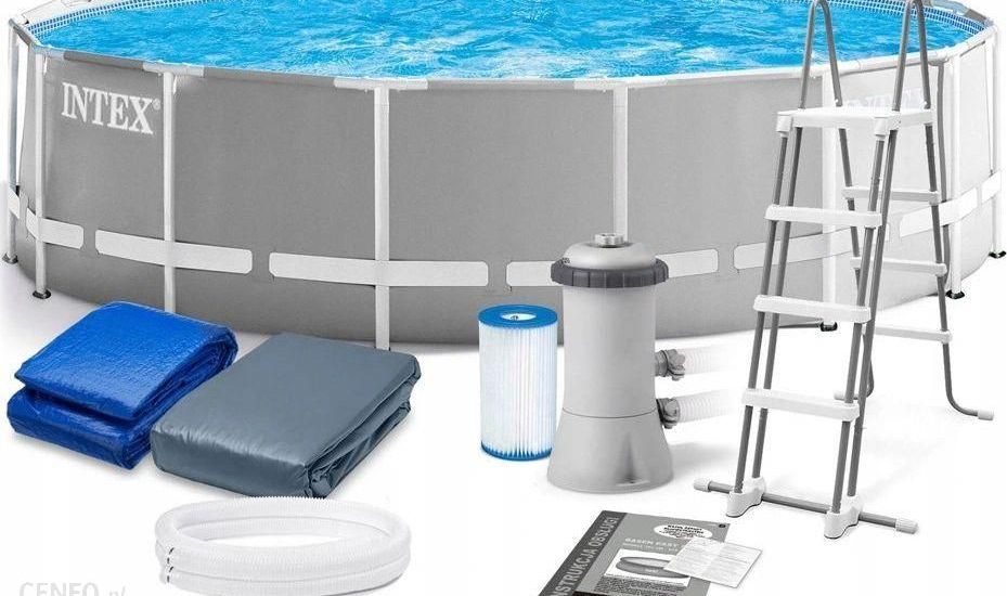 Intex Basen Stelażowy 457X122Cm + Pompa 26726Gn