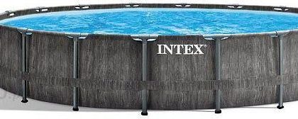 Intex Basen Stelażowy Greywood Prism Frame Premium 549x122cm