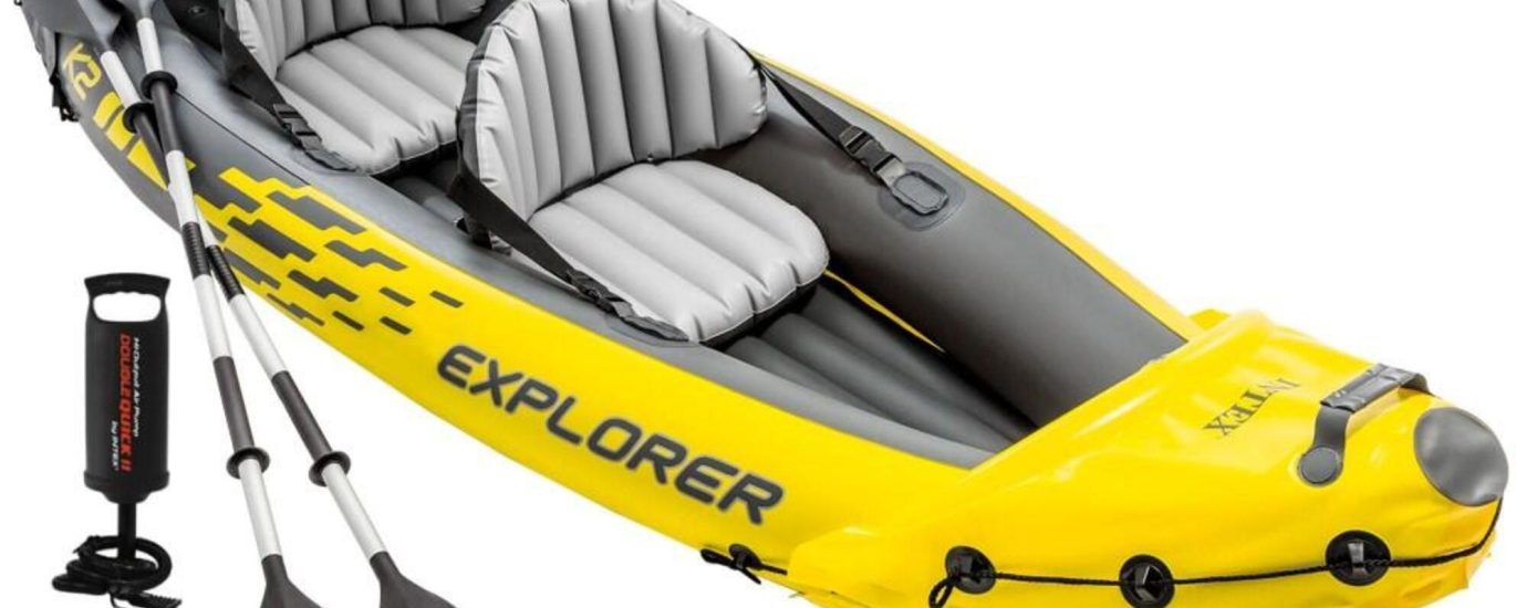 Intex Dmuchany Explorer K2 312X91X51Cm 68307 Żółty