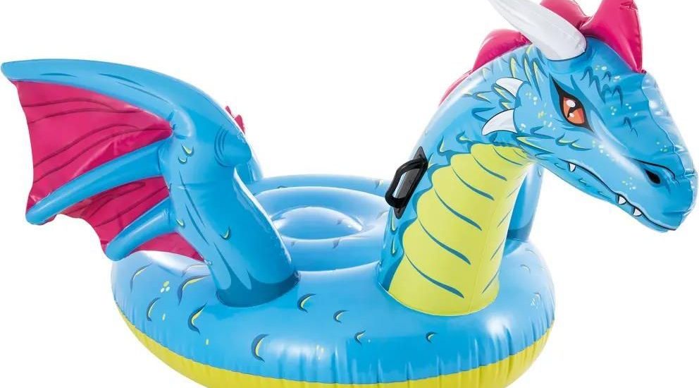 Intex Materac W Kształcie Smoka Dragon 201X191 Cm