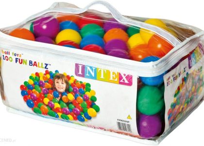 Intex Piłeczki 100szt. Do Basenu Brodzika Placu Zabaw 49602