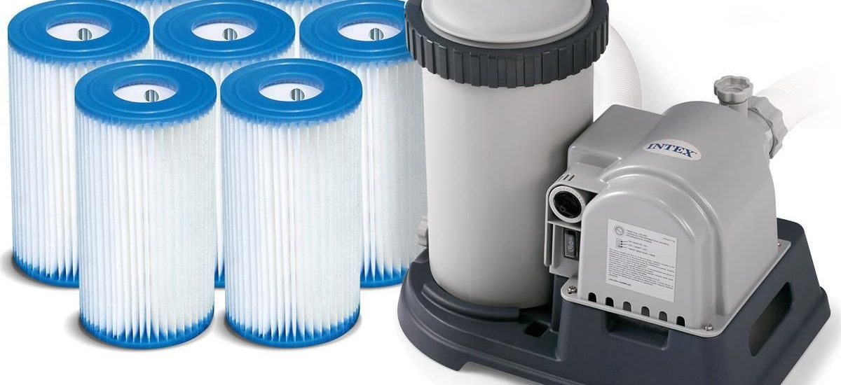 Intex Pompa Filtrująca Do Basenów 9463L/H Intex 28634 / 29005 + 7 Filtrów