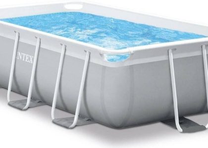 Intex Prism Frame Rectangular Pools 4Mx2Mx1M 26788Np