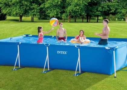 Intex vidaXL Basen Rectangular Frame, 450x220x84 cm, 28273NP 92793